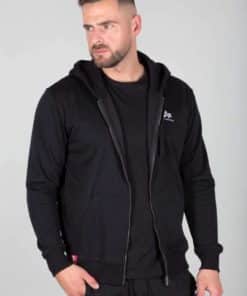 Alpha Industries Basic Zip Hoodie Black