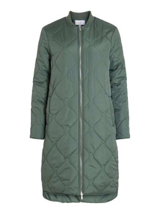 Vila Manon Quilted Jacket Duck Green