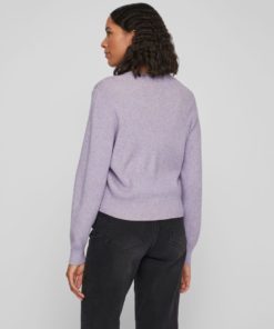 Vila Ril Short Knit Sweet Lavender