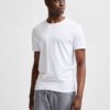 Selected Homme New Pima O-Neck Bright White