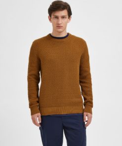 Selected Homme Remy Structure Knit Breen