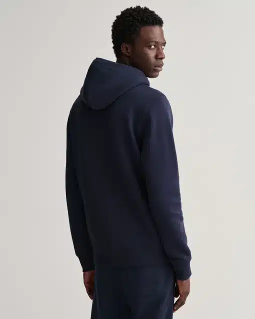 Gant Archive Shield Hoodie Evening Blue