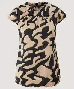 Comma, Blouse Top Black