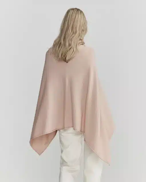 Holebrook Sofie Poncho Cream Pink