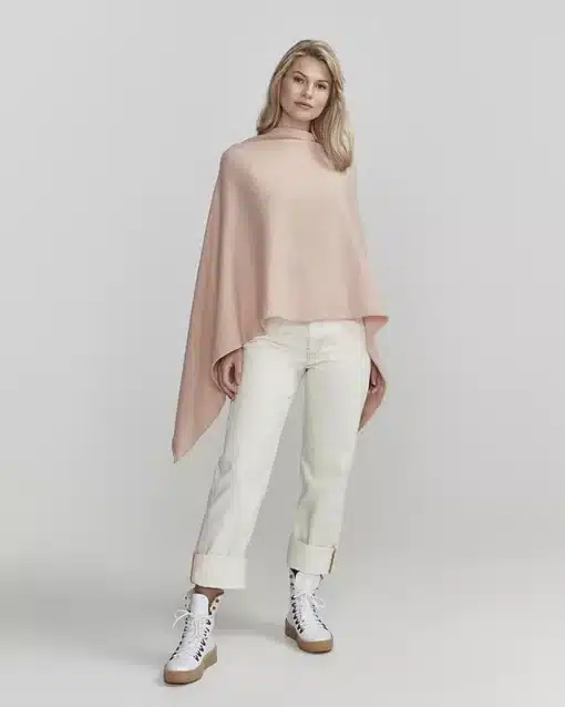 Holebrook Sofie Poncho Cream Pink