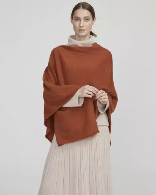 Holebrook Sofie Poncho Cinnamon