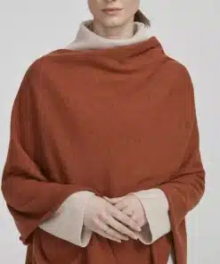 Holebrook Sofie Poncho Cinnamon