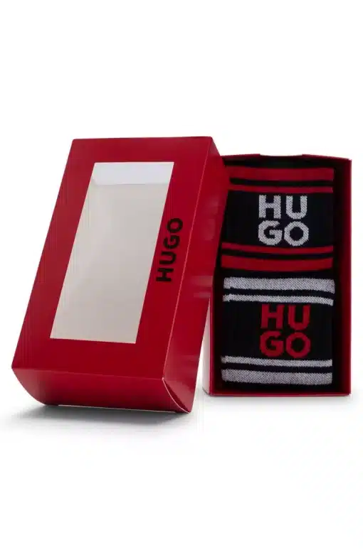 Hugo 2-Pack Giftset Socks Black