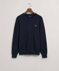 Tekstuuripintainen Gant puuvillaneule.