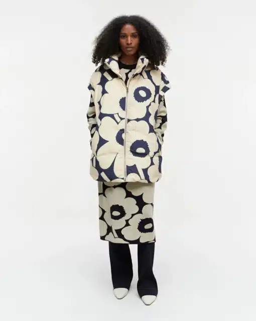 Marimekko Huurre Unikko Down Vest