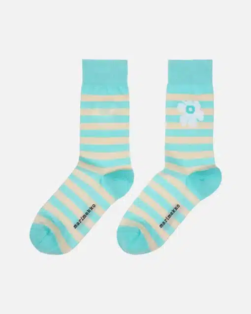 Marimekko Kasvaa Tasaraita Socks