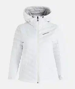 Peak Performance Frost Down Hood Jacket Women Offwhite