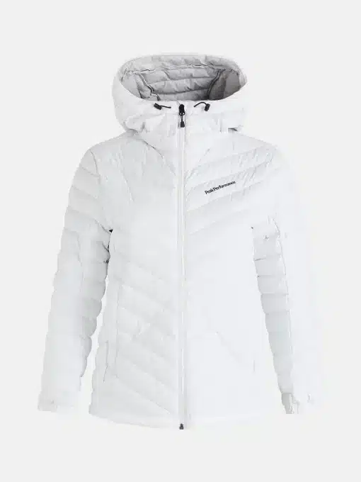 Peak Performance Frost Down Hood Jacket Women Offwhite