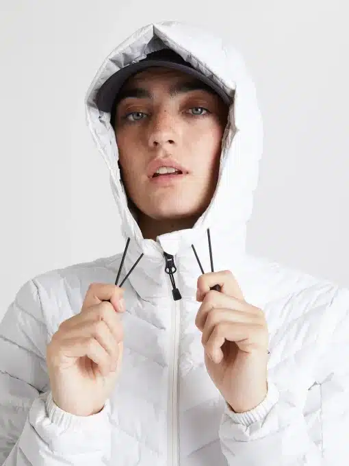 Peak Performance Frost Down Hood Jacket Women Offwhite