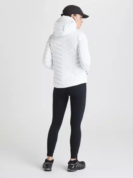 Peak Performance Frost Down Hood Jacket Women Offwhite