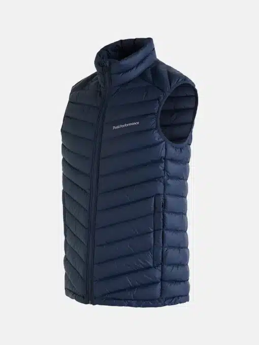 Peak Performance Frost Down Vest Men Blue Shadow