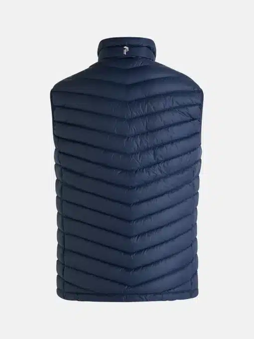 Peak Performance Frost Down Vest Men Blue Shadow
