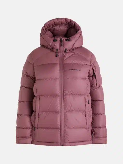 Peak Performance Frost Down Jacket Women Rose Brown