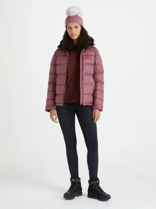 Peak Performance Frost Down Jacket Women Rose Brown