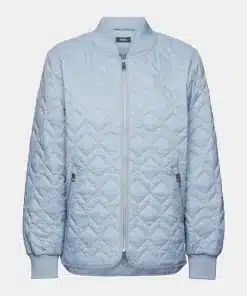 Esprit Quilted Jacket Light Blue Lavender