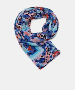Esprit Flower Scarf Blue