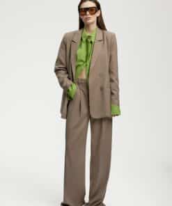 Gestuz Paulagz Wide Pants Walnut