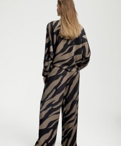 Gestuz Bothildegz Maxi Zebra Black/Walnut