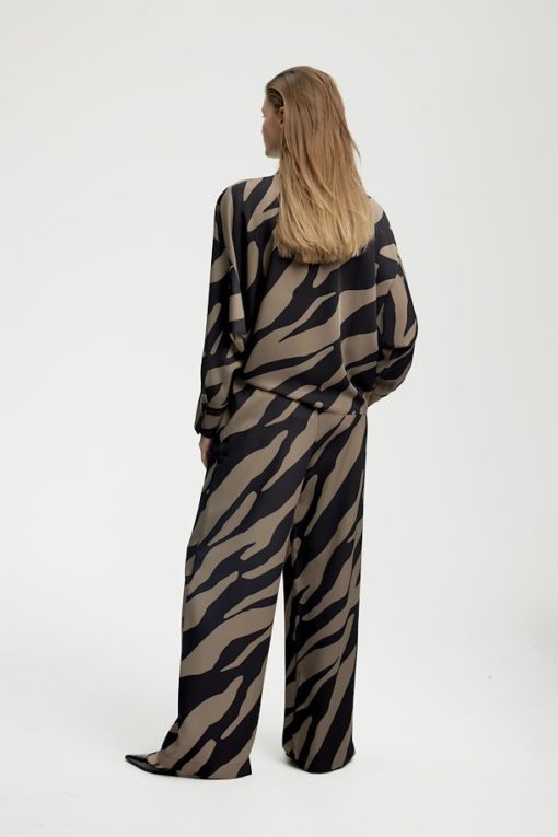 Gestuz Bothildegz Maxi Zebra Black/Walnut