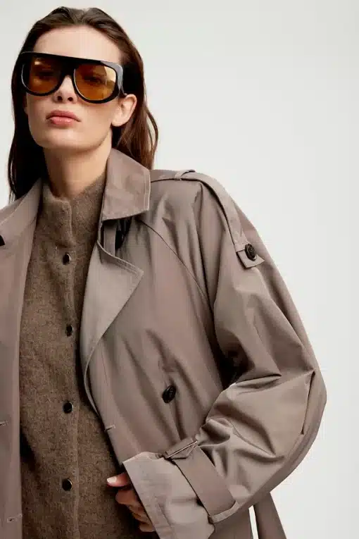 Gestuz Sargagz Trenchcoat Walnut