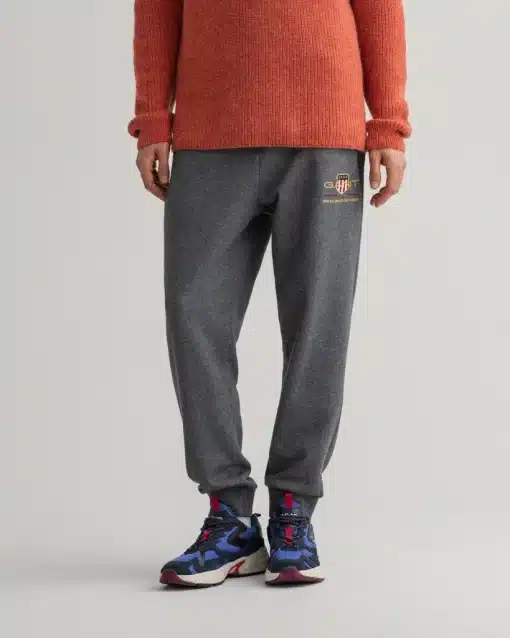 Gant Archive Shield Sweat Pants Antracite Melange