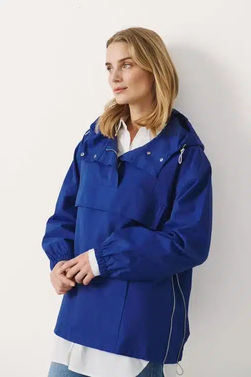 Part Two Skye Anorak Jacket Mazarine Blue