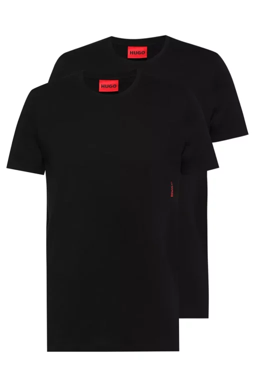 Hugo T-Shirt Twin Pack Black
