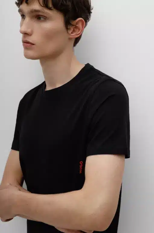 Hugo T-Shirt Twin Pack Black