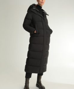 Hetrego Helena Black Zipped Coat Black