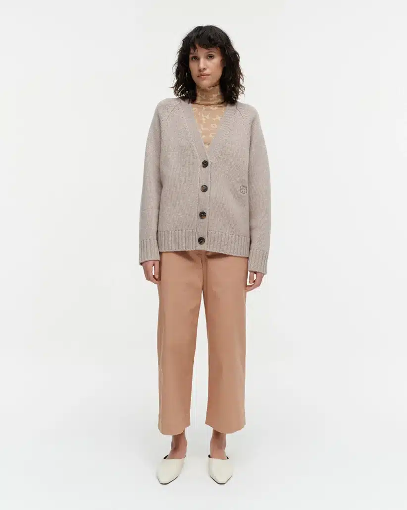 Marimekko Kuulto Solid Cardigan - Aukia