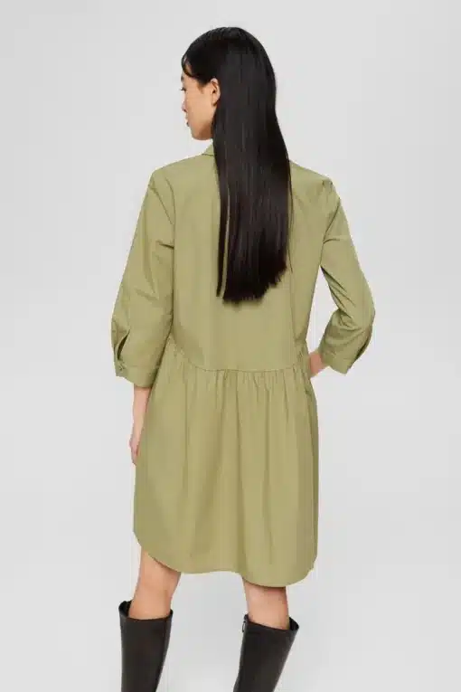 Esprit Shirt Dress Light Khaki