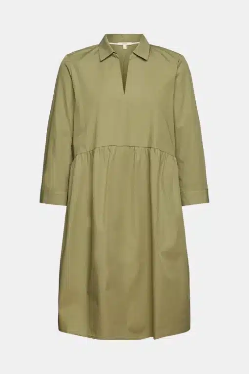 Esprit Shirt Dress Light Khaki