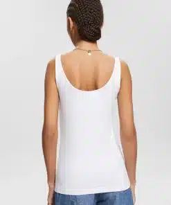 Esprit Organic Cotton Top white