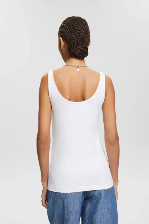 Esprit Organic Cotton Top white