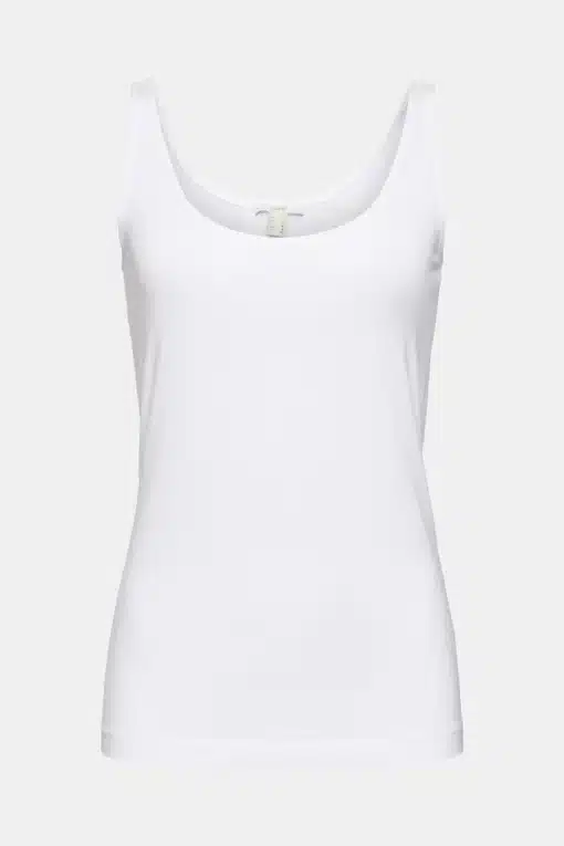 Esprit Organic Cotton Top white