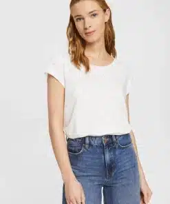 Esprit Print T-shirt Off White