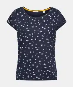Esprit Print T-shirt Navy