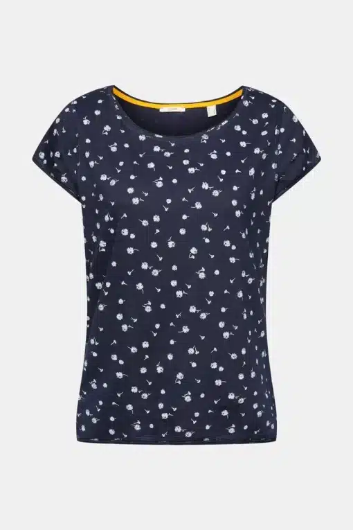 Esprit Print T-shirt Navy