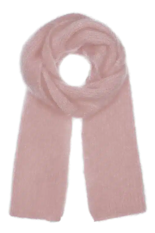 Americandreams Lisa Mohair Scarf Light Pink