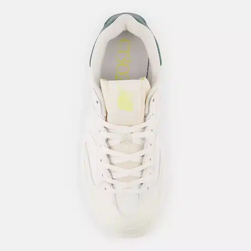 New Balance CT302  White With Vintage Teal And Maize