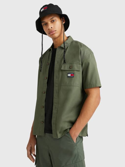 Tommy Jeans Casual Fit Short Sleeve Overshirt