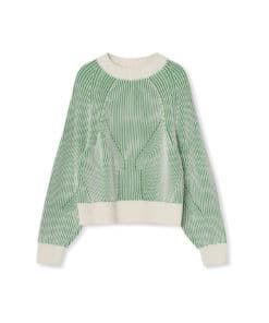 Envii Encaroline Knit Gardenia-kelly Green