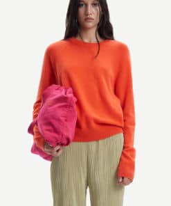 Samsoe & Samsoe Boston O-Neck Spicy Orange