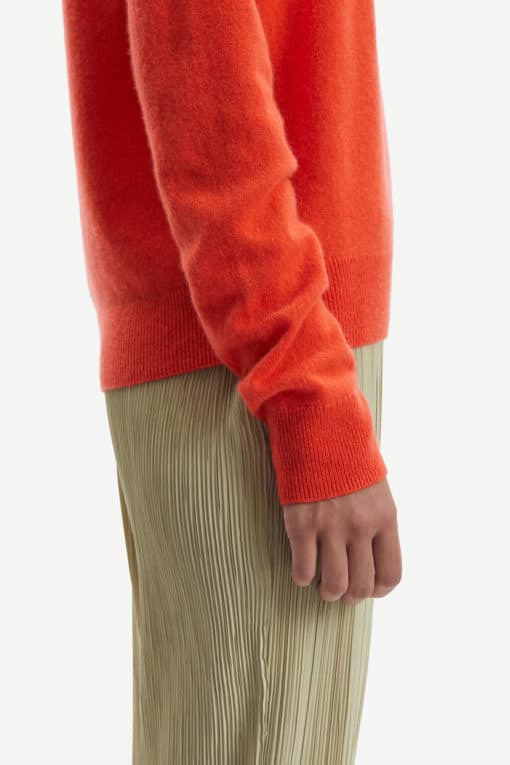 Samsoe & Samsoe Boston O-Neck Spicy Orange