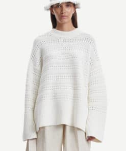 Samsoe & Samsoe Raili Crew Neck Whisper White